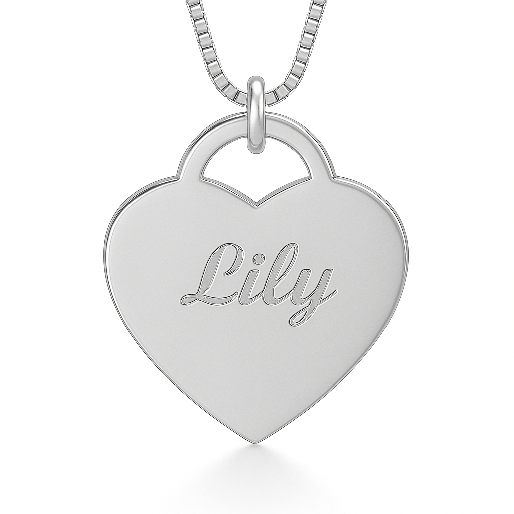 Heartfelt Name Pendant