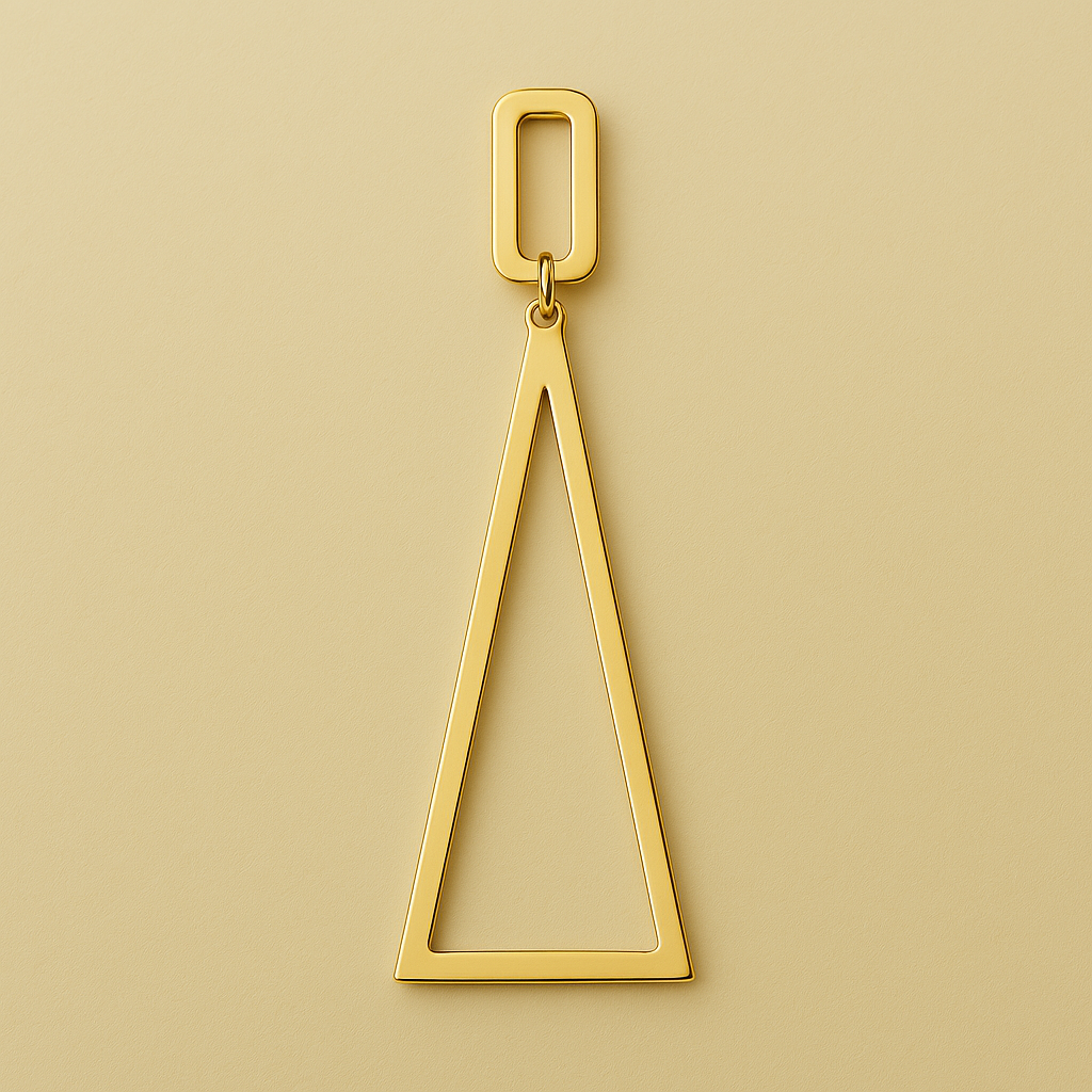 Triangle Drop Earring
