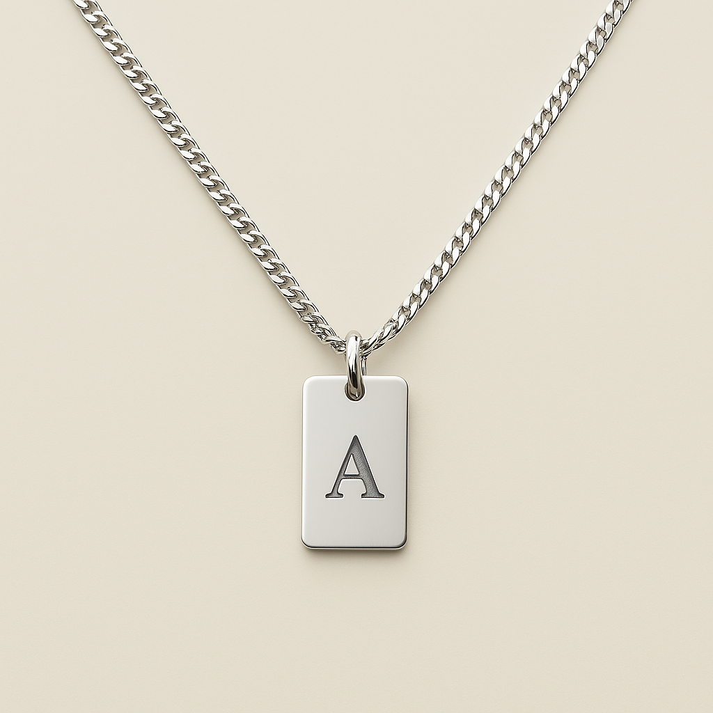 Initial Pendant Necklace