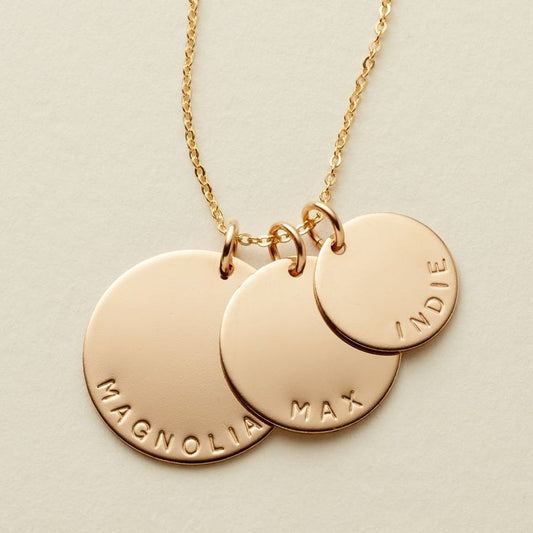 Trio Circle Necklace
