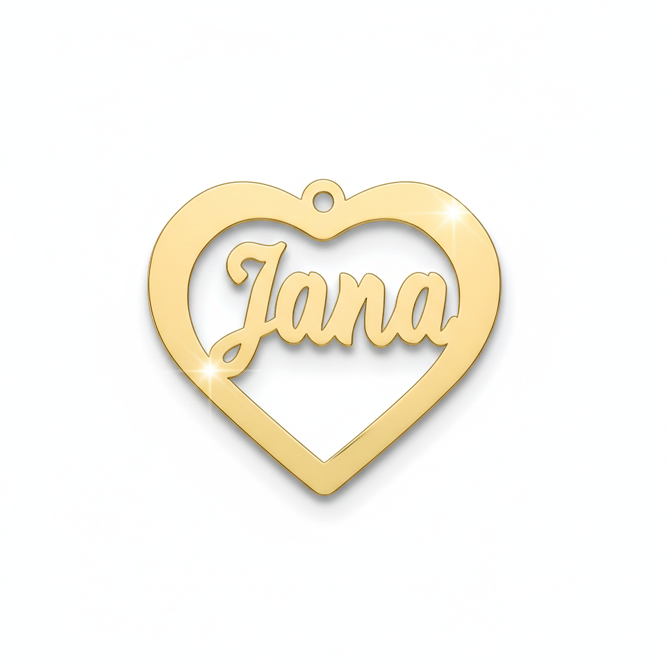 اسم داخل قلب