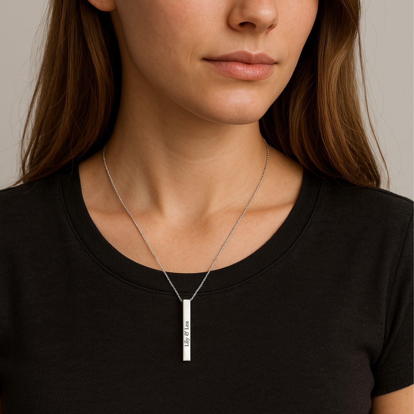 Love Bar Necklace