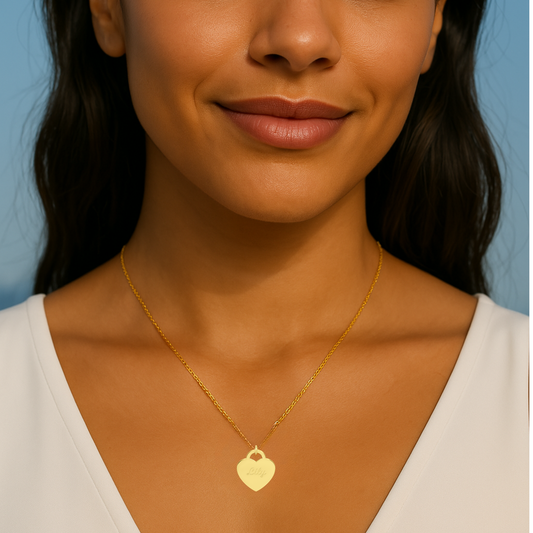 Heartfelt Name Pendant