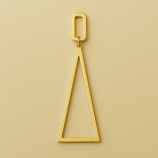 Triangle Drop Earring