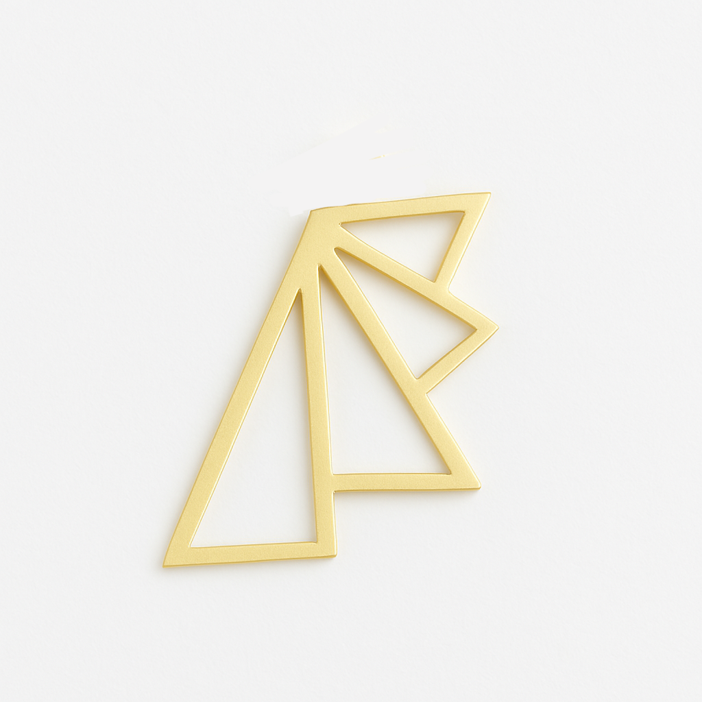 Geometric Statement Earring