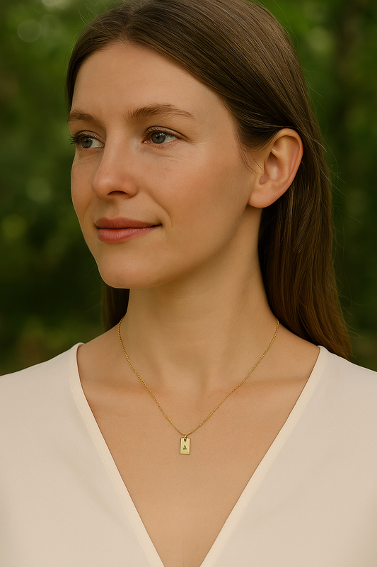 Initial Pendant Necklace