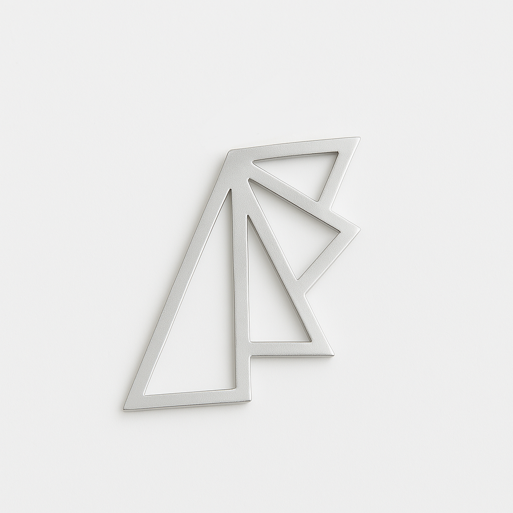 Geometric Statement Earring