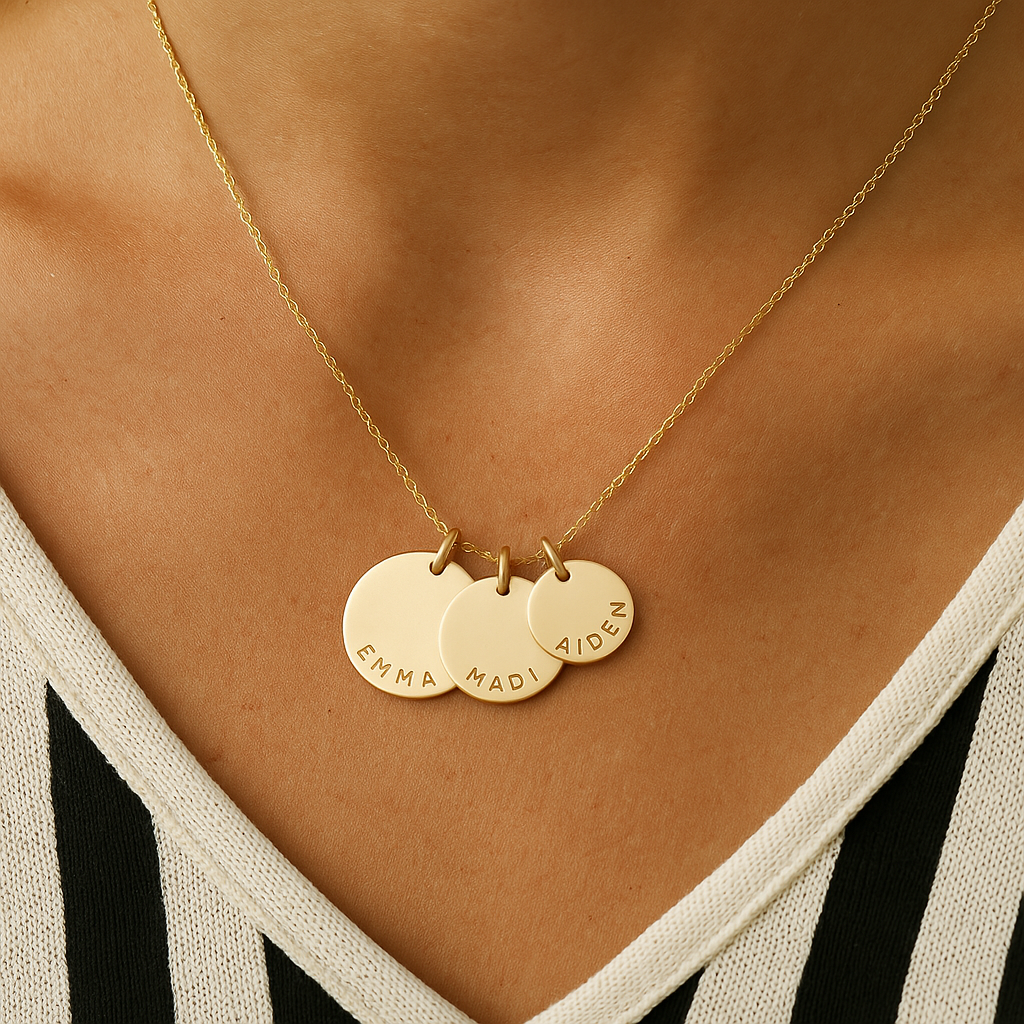 Trio Circle Necklace