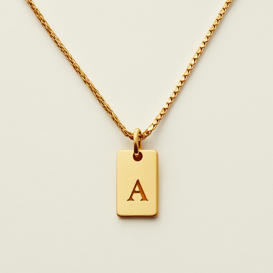 Initial Pendant Necklace